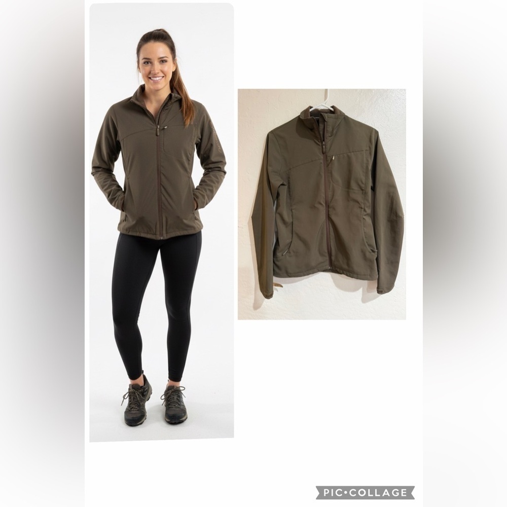 Salomon Women's Olive Green Jacket size Small Petite